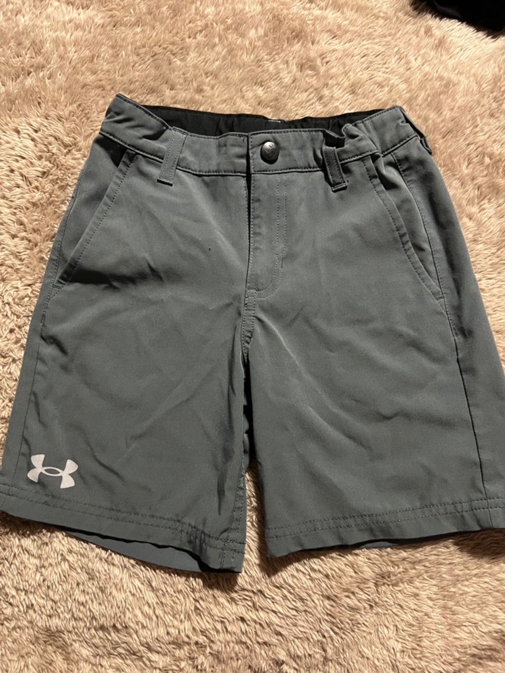 Under Armour Men's Slate Gray Athletic Shorts